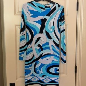 Micheal Kors geometric print dress